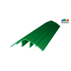 Профиль для поликарбоната ROYALPLAST HCP-U крышка зелёный 4-10мм 6000мм Профиль для поликарбоната ROYALPLAST HCP-U крышка зелёный 4-10мм 6000мм